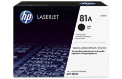 HP 81A Black Original LaserJet Toner Cartridge (CF281A)